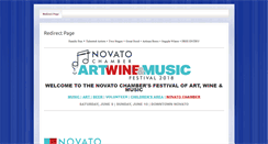 Desktop Screenshot of novatoartwinemusic.com